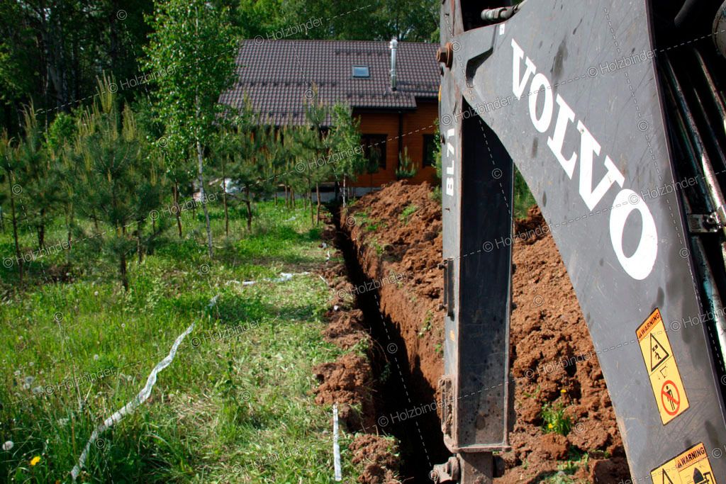 Наружные коммуникации для дома